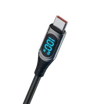 Recci RTC-P21CCPD Ghost Series 100W Fast Charge Type-C To Type-C PD Cable 1.2M - 3