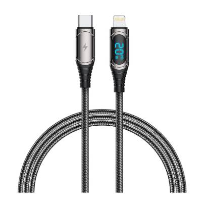 Recci RTC-P21CLPD Ghost Series 20W Fast Charging Type-C To Lightning PD Cable 1.2M - 1