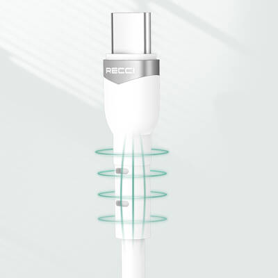 Recci RTC-P35CL 100cm Type-C to Lightning Cable with Fast Charging - 4