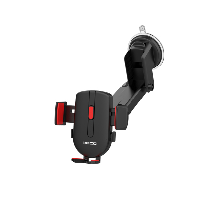 Recci RZ02 Automatic Mechanism Extendable Telescopic Suction Cup Design Car Phone Holder - 3