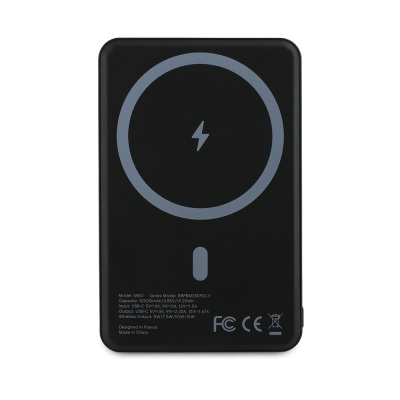 Redbull Orjinal Lisanslı M-safe Şarj Özellikli Dijital LED Göstergeli Çift Boğa Baskılı Powerbank 5000mAh 15W - 4
