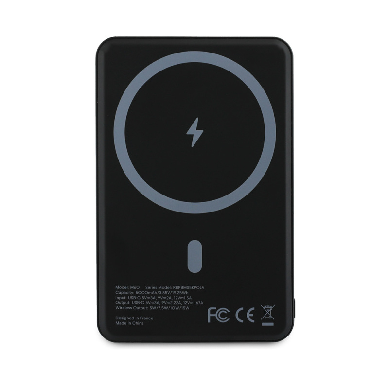 Redbull Orjinal Lisanslı M-safe Şarj Özellikli Dijital LED Göstergeli Çift Boğa Baskılı Powerbank 5000mAh 15W - 4