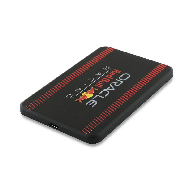 Redbull Orjinal Lisanslı M-safe Şarj Özellikli Dijital LED Göstergeli Kırmızı Şeritli Powerbank 5000mAh 15W - 5