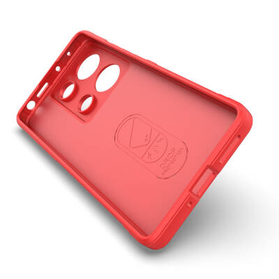 Redmi Note 13 Pro 4G Case Flexible TPU Hollow Back Surface Design Zore Etnik Silicone Cover - 24