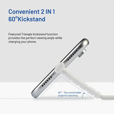 Roar Kick Stand Data Lightning Usb Kablo - 2