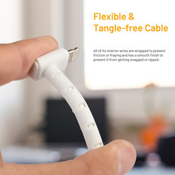 Roar Kick Stand Data Lightning Usb Kablo - 4