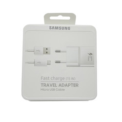 Samsung Fast Charge Travel Adaptör 15W Orjinal Hızlı Şarj Seti - 1
