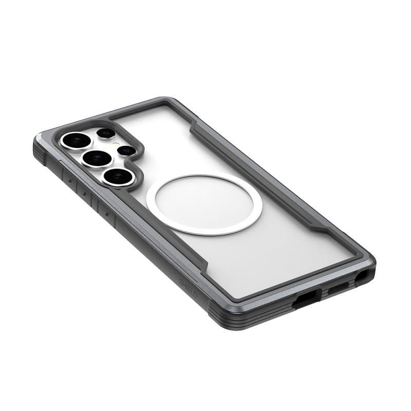 Samsung Galaxy S25 Ultra Case Magsafe Charging Feature Airbag Raptic Shield Series Transparent Back Surface Cover - 11