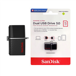 Sandisk Dual Drive 16 GB Micro OTG Flash Disk - 1