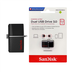 Sandisk Dual Drive 64 GB Micro OTG Flash Disk - 1