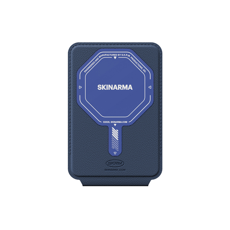 Skinarma Axis Series Foldable Stand Featured Leather Design Card Holder - 4