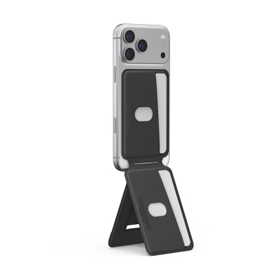 Skinarma Axis Serisi Foldable Stand Özellikli Deri Tasarımlı Kartlık - 7