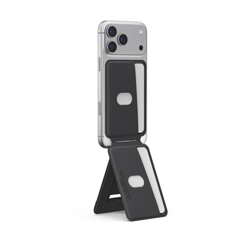 Skinarma Axis Serisi Foldable Stand Özellikli Deri Tasarımlı Kartlık - 7