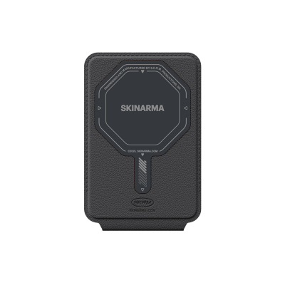 Skinarma Axis Serisi Foldable Stand Özellikli Deri Tasarımlı Kartlık - 1