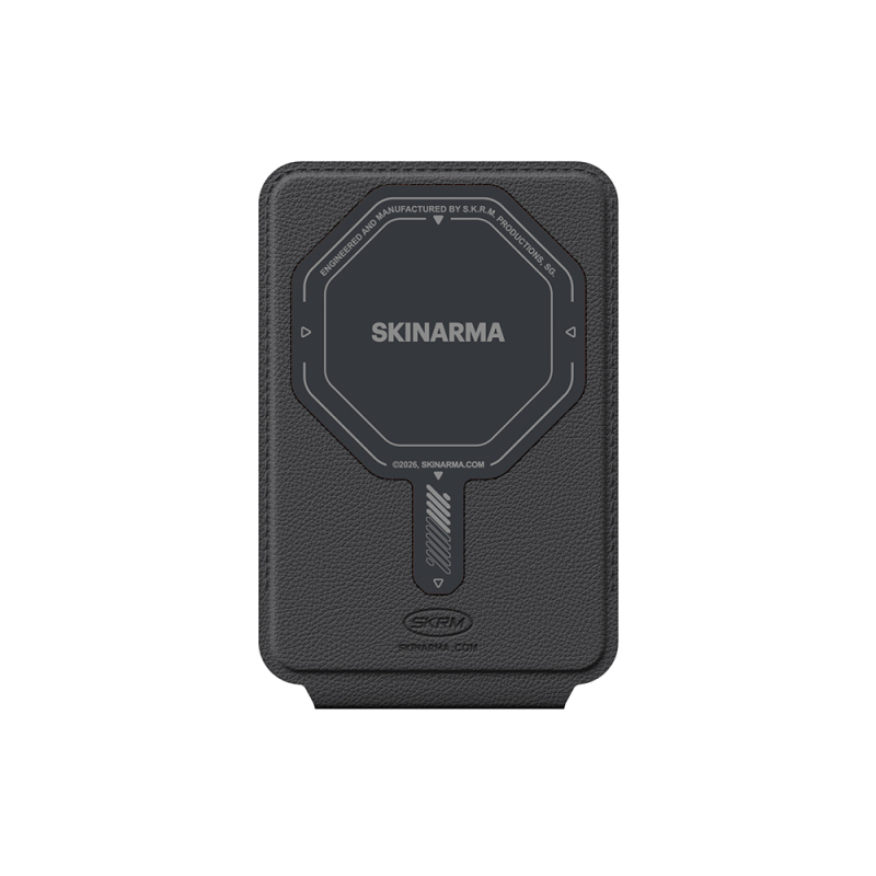 Skinarma Axis Serisi Foldable Stand Özellikli Deri Tasarımlı Kartlık - 2