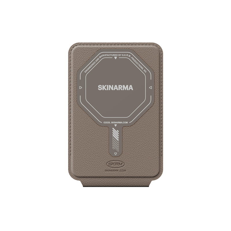 Skinarma Axis Serisi Foldable Stand Özellikli Deri Tasarımlı Kartlık - 3