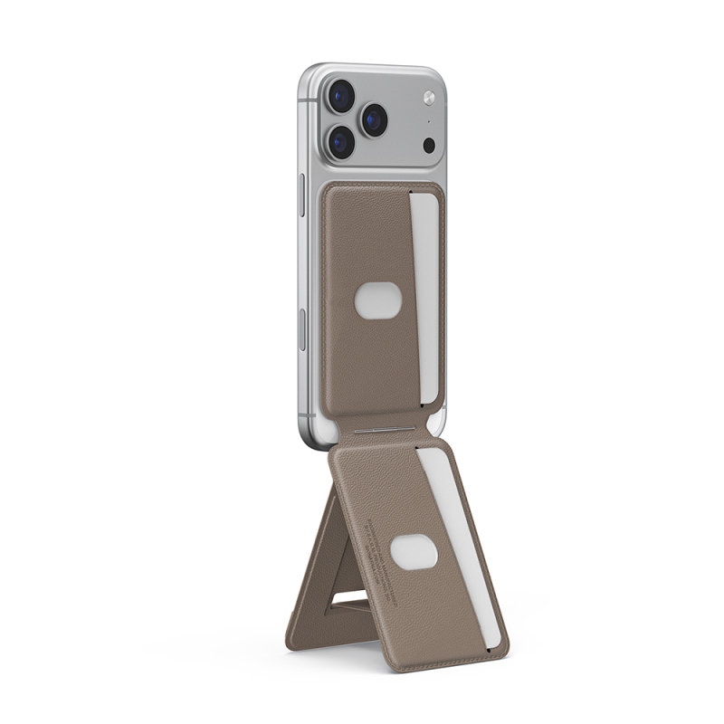 Skinarma Axis Serisi Foldable Stand Özellikli Deri Tasarımlı Kartlık - 11