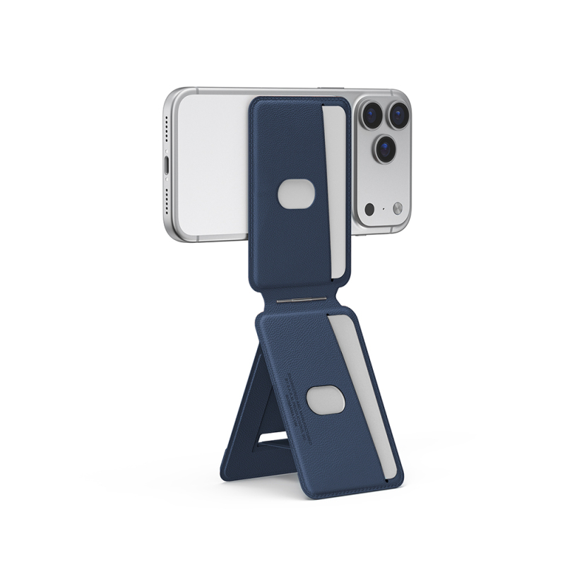 Skinarma Axis Serisi Foldable Stand Özellikli Deri Tasarımlı Kartlık - 16