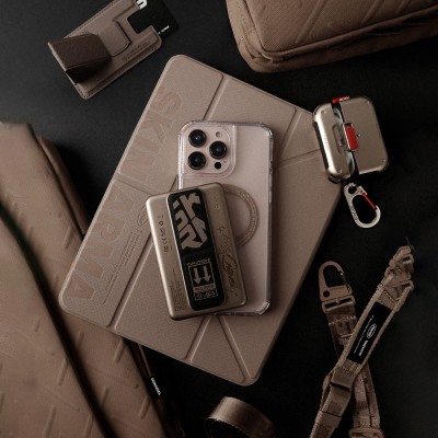Skinarma Flint Kablosuz ve PD Hızlı Şarj Özellikli Grip Standlı Taşınabilir Powerbank 20W 5000mAh - 3