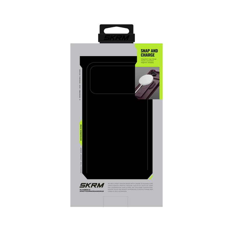 Skinarma Helio CE Mag Charge Case for Apple iPhone 18 Pro Max – Tech-Patterned Cover with MagSafe Charging & Stand - 25