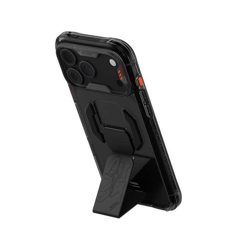 Skinarma Helio CE Mag Charge Case for Apple iPhone 18 Pro Max – Tech-Patterned Cover with MagSafe Charging & Stand - 27