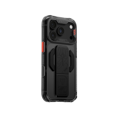 Skinarma Helio CE Mag Charge Case for Apple iPhone 18 Pro – Tech-Patterned, M-Safe Charging Compatible, with Stand - 21