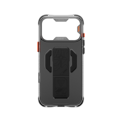Skinarma Helio CE Mag Charge Case for Apple iPhone 18 Pro – Tech-Patterned, M-Safe Charging Compatible, with Stand - 27