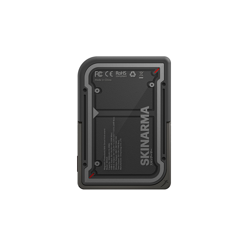 Skinarma Nexus Mecha Kablosuz ve PD Hızlı Şarj Özellikli Metal Standlı Taşınabilir Powerbank 20W 5000mAh - 1