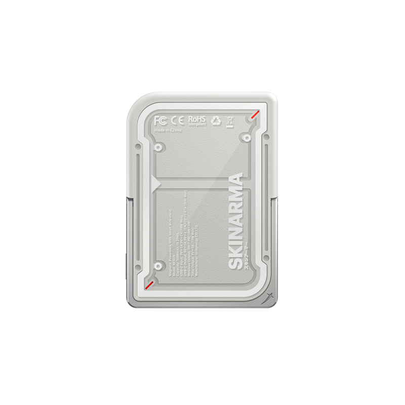 Skinarma Nexus Mecha Kablosuz ve PD Hızlı Şarj Özellikli Metal Standlı Taşınabilir Powerbank 20W 5000mAh - 4