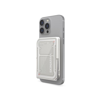 Skinarma Nexus Mecha Kablosuz ve PD Hızlı Şarj Özellikli Metal Standlı Taşınabilir Powerbank 20W 5000mAh - 11