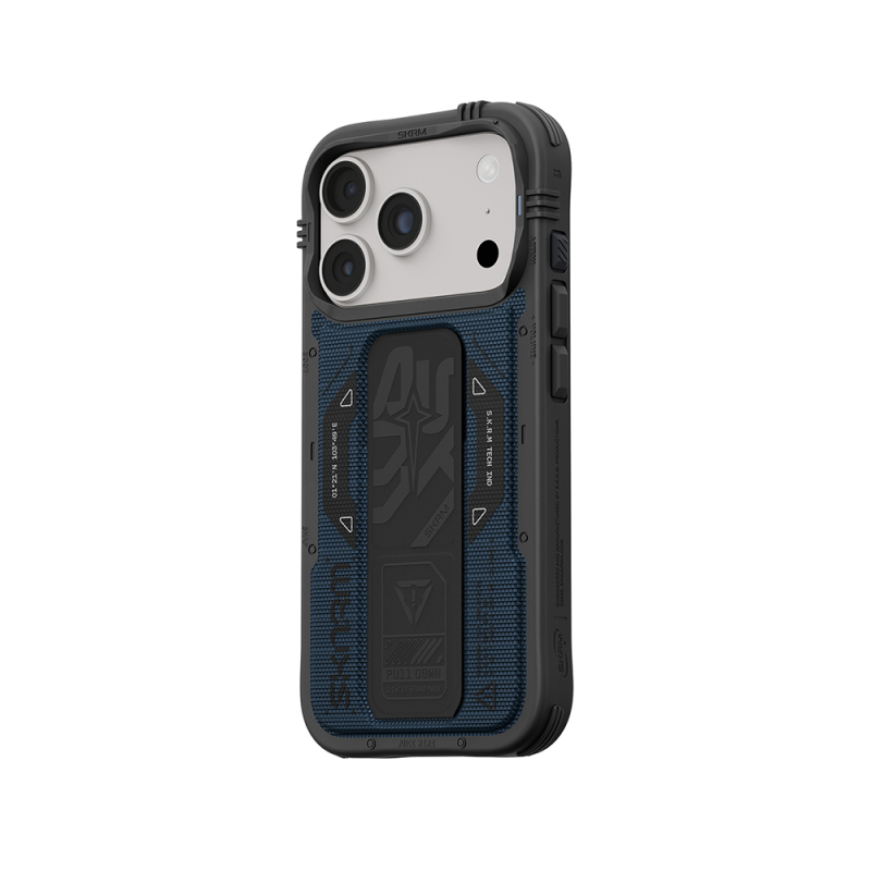 SkinArma Phantom Case for Apple iPhone 18 Pro – M-Safe Charging Compatible, Airbag Design, with Stand - 2