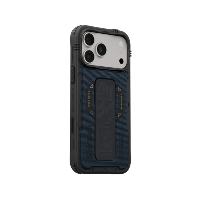 SkinArma Phantom Case for Apple iPhone 18 Pro – M-Safe Charging Compatible, Airbag Design, with Stand - 5