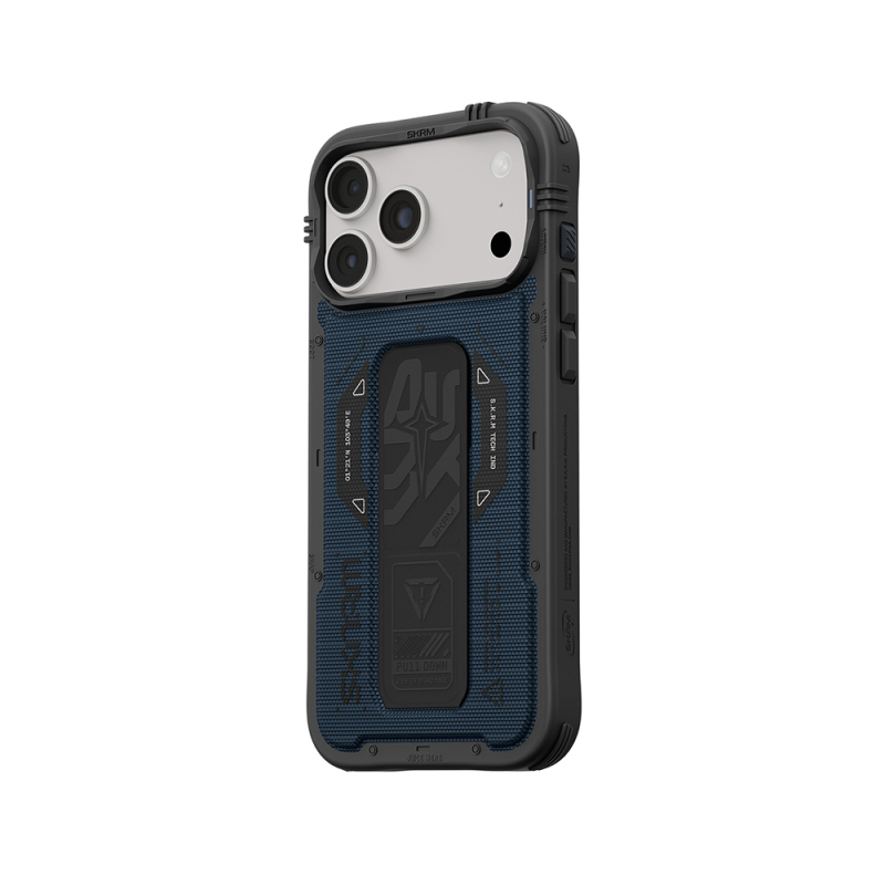 SkinArma Phantom Case for Apple iPhone 18 Pro – M-Safe Charging Compatible, Airbag Design, with Stand - 6