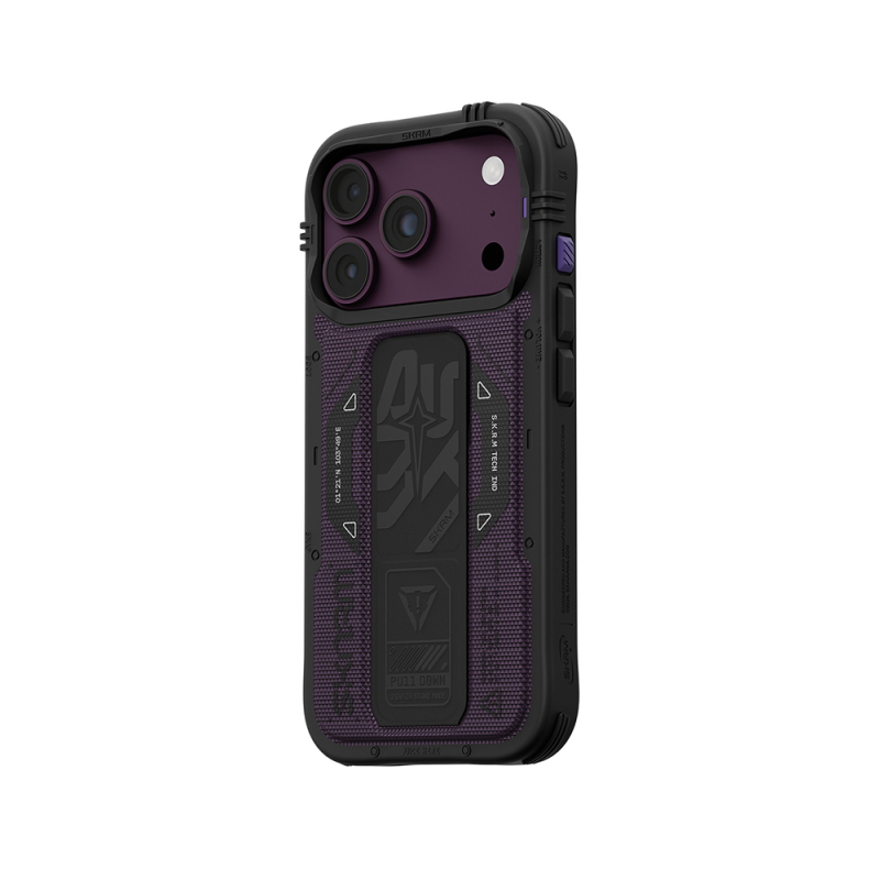SkinArma Phantom Case for Apple iPhone 18 Pro – M-Safe Charging Compatible, Airbag Design, with Stand - 15
