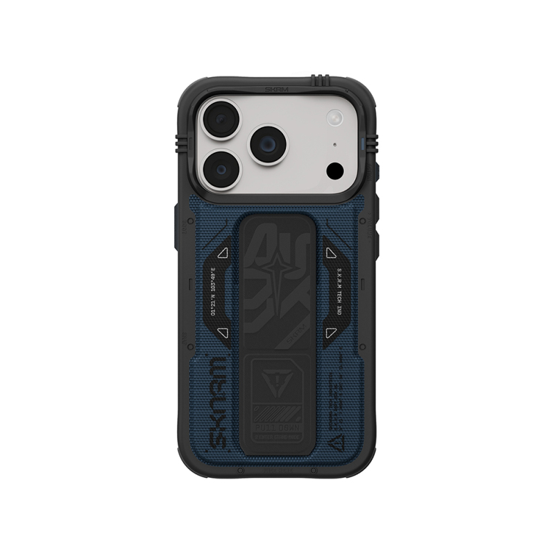 SkinArma Phantom Case for Apple iPhone 18 Pro Max – M-Safe Charging Compatible, Airbag Design, with Stand - 16