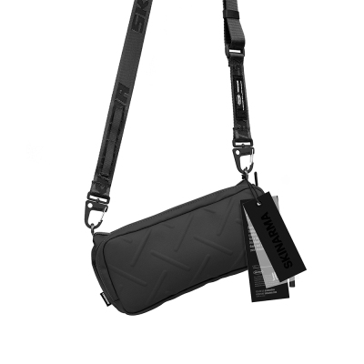 Skinarma Sacoche Juno Cross-Hatch Patterned Nylon Scout Neck Strap Crossbody Bag - 8