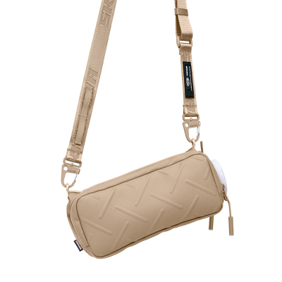 Skinarma Sacoche Juno Cross-Hatch Patterned Nylon Scout Neck Strap Crossbody Bag - 2