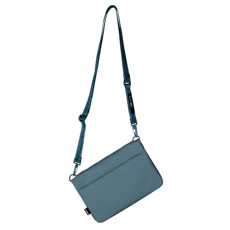 Skinarma Satchel Juno Desenli Naylon Scout Bilek Askı Kayışlı Aksesuar Çantası - 6