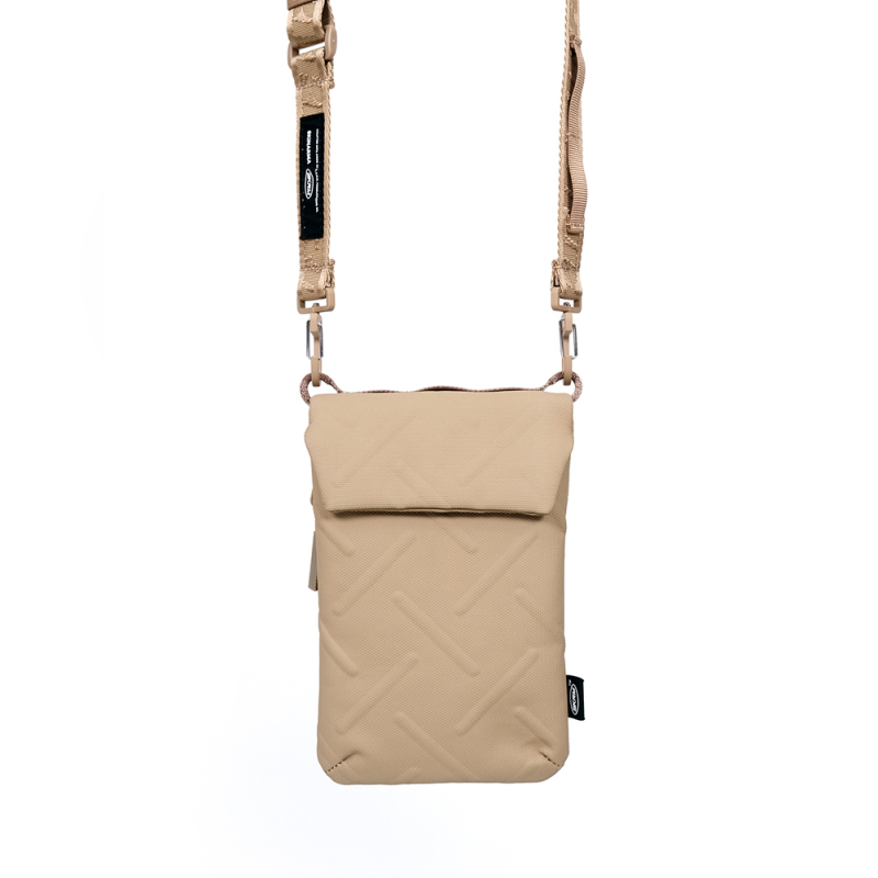 Skinarma Sling Pouch Juno Cross-Hatch Desenli Naylon Scout Boyun Askı Kayışlı Çapraz Vücut Çantası - 7