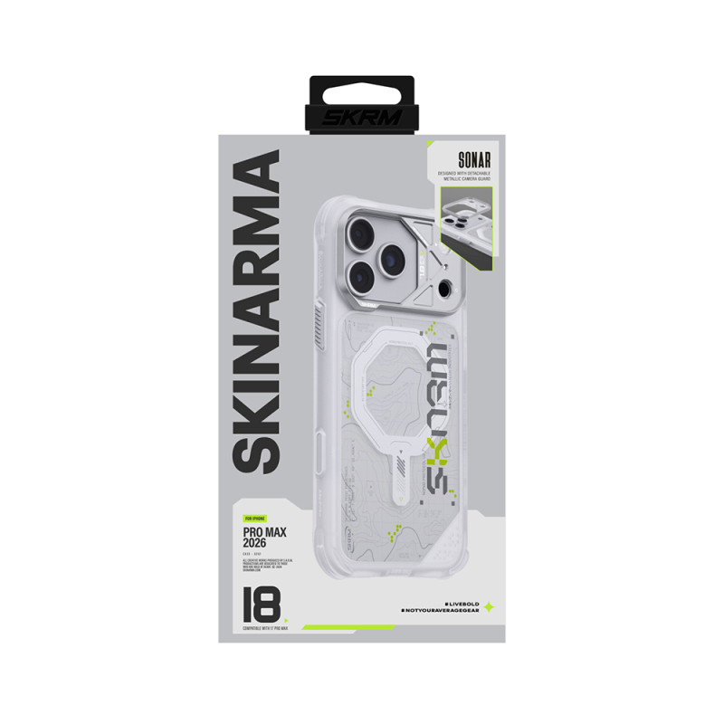 Skinarma Sonar Case for Apple iPhone 18 Pro with M-Safe Charging Support - 24