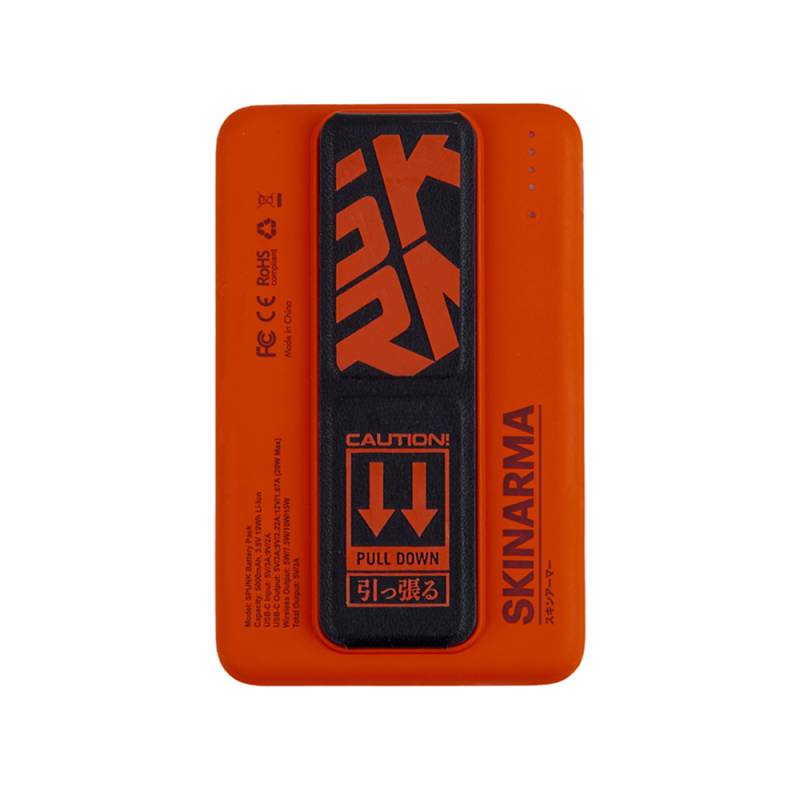 SkinArma Spunk Taşınabilir Wireless Şarj ve PD Hızlı Şarj Özellikli Powerbank 15W 5000mAh - 14