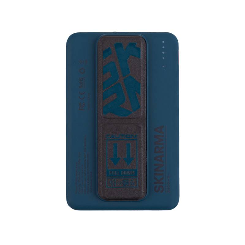 SkinArma Spunk Taşınabilir Wireless Şarj ve PD Hızlı Şarj Özellikli Powerbank 15W 5000mAh - 4