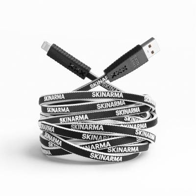 SkinArma USB-A to MFI Lightning Tenso Data ve Şarj Kablosu 3.0A 1.2 Metre - 1
