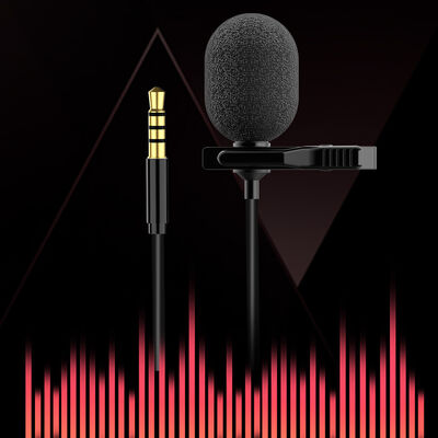 Soaiy MK3 3.5mm Canlı Yayın Yaka Mikrofonu - 5