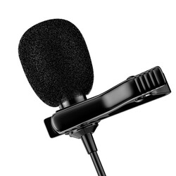 Soaiy MK3 3.5mm Canlı Yayın Yaka Mikrofonu - 7