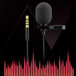 Soaiy MK3 3.5mm Live Broadcast Lapel Microphoneu - 5