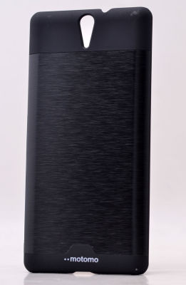 Sony Xperia C5 Ultra Kılıf Zore Metal Motomo Kapak - 3