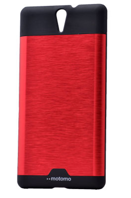 Sony Xperia C5 Ultra Kılıf Zore Metal Motomo Kapak - 5
