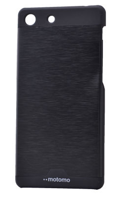 Sony Xperia M5 Kılıf Zore Metal Motomo Kapak - 1