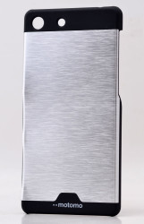 Sony Xperia M5 Kılıf Zore Metal Motomo Kapak - 7